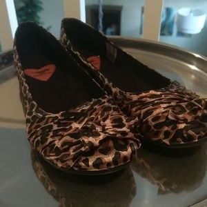 Leopard Print Flats